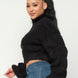 Michelin Sweater Top W/ Front Zipper