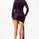 Night Dress W/ Unbalanced Skirt