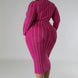 Turtle Neck Stretch Dress
