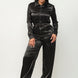 Front Zipper Pockets Top And Pants Jumpsuit