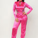 Front Zip Up Stripes Detail Jacket And Pants Set