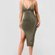 Metallic Glitter Sweetheart Dress