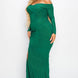 Plus Long Sleeve Off Shoulder Night Party Maxi Dress