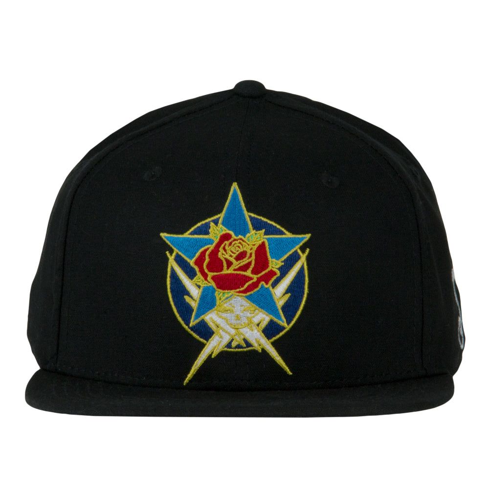 Stanley Mouse Dead Star Black Fitted Hat by Grassroots California