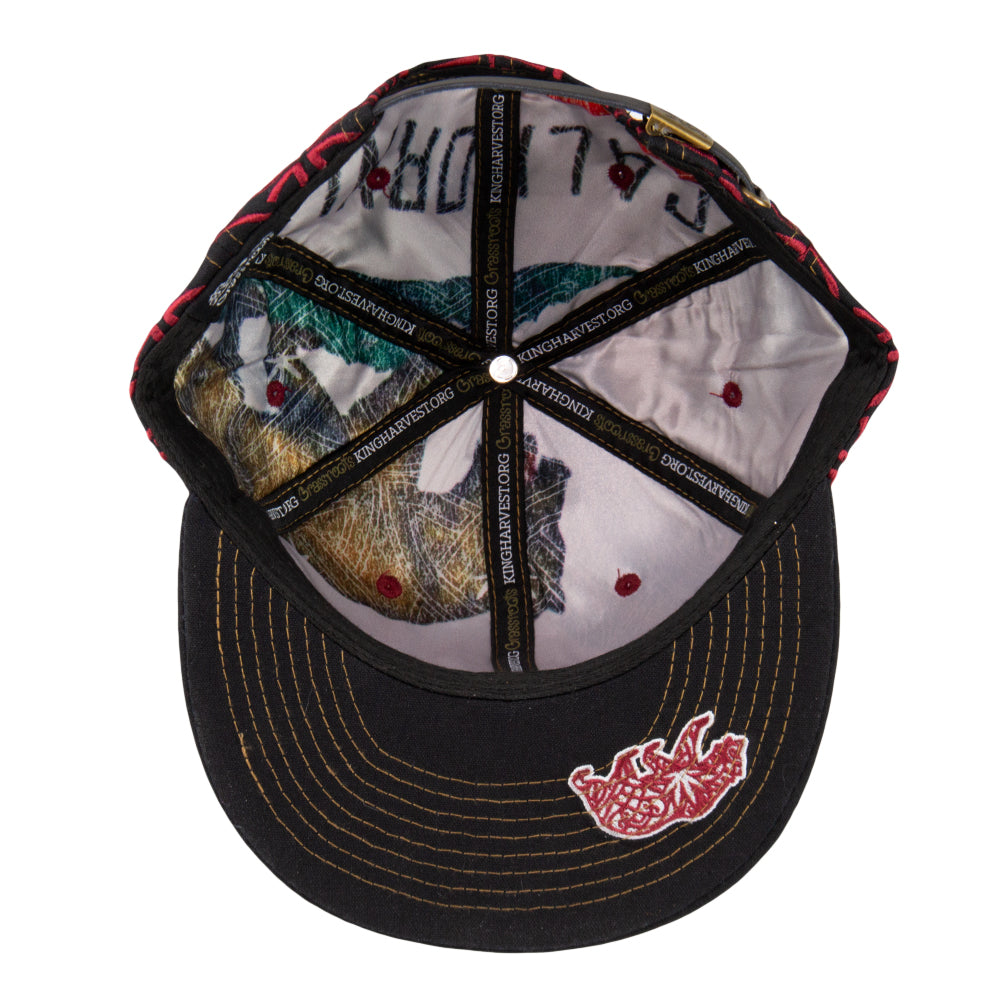Kings Harvest Celtic Red Strapback Hat by Grassroots California