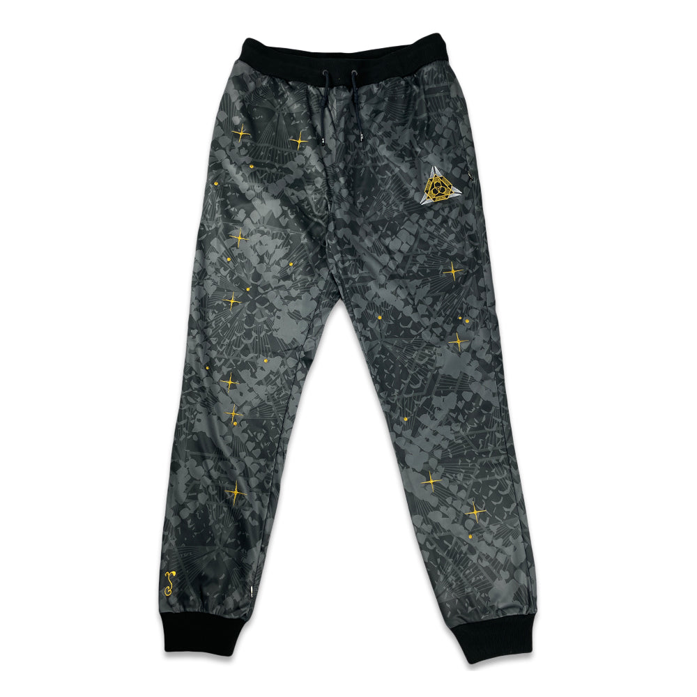 Celestial Serpent Black Joggers by Grassroots California
