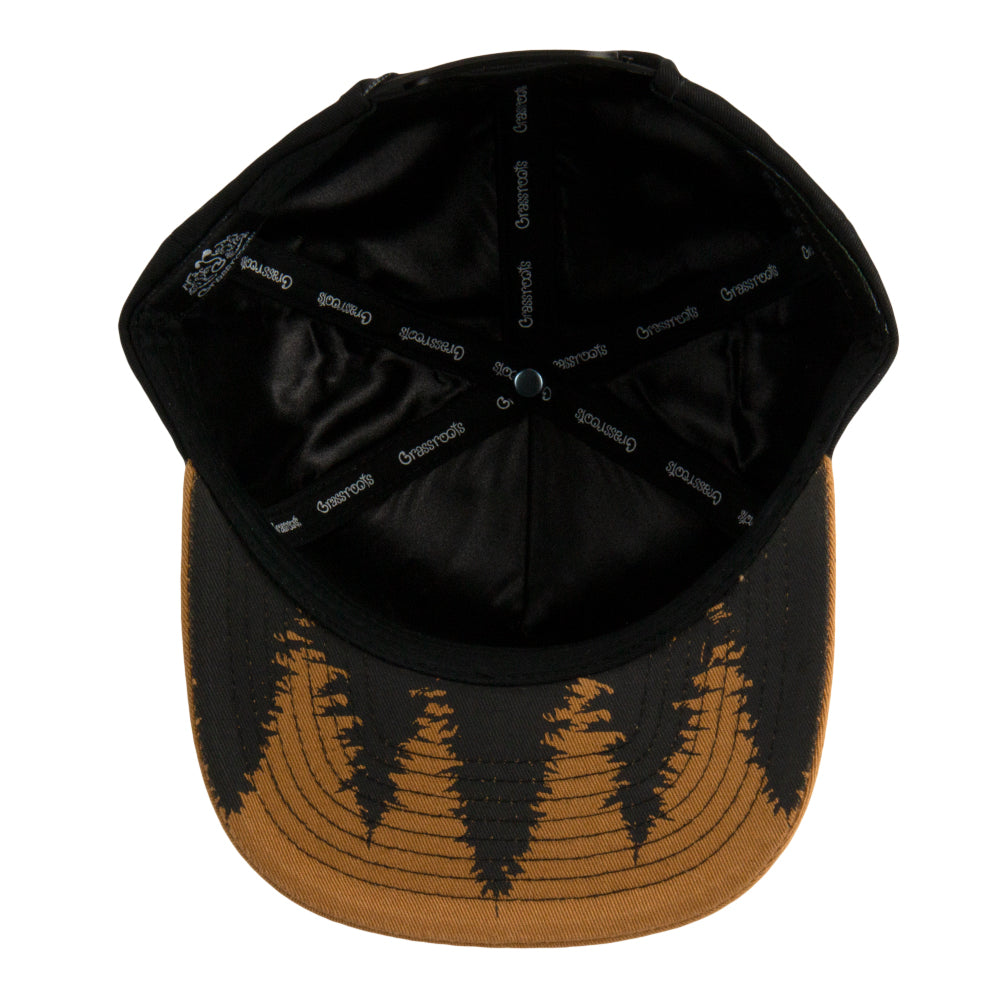 Bear Paw Grizzly Kids Snapback Hat by Grassroots California