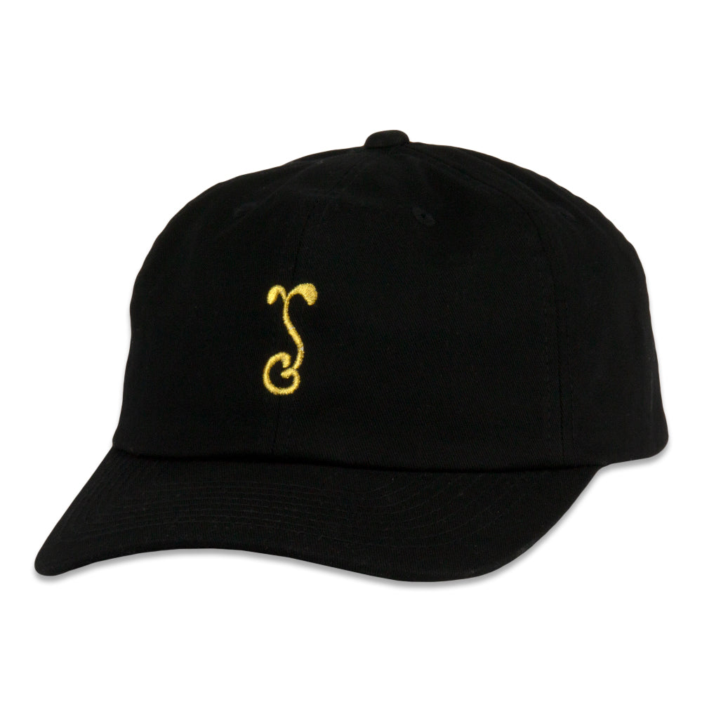 Simply Sprouted Black Gold Dad Hat by Grassroots California