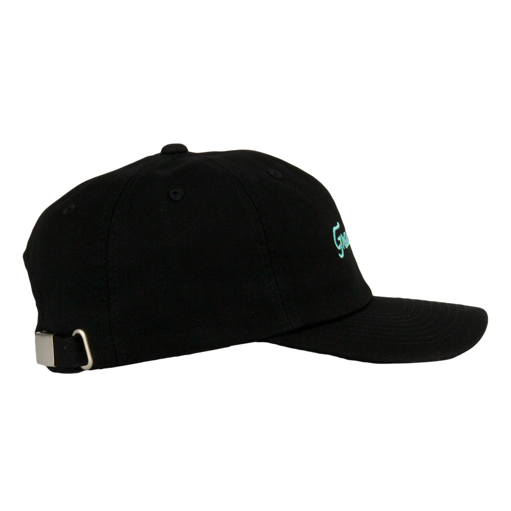 Golfroots Hazard Black Dad Hat by Grassroots California