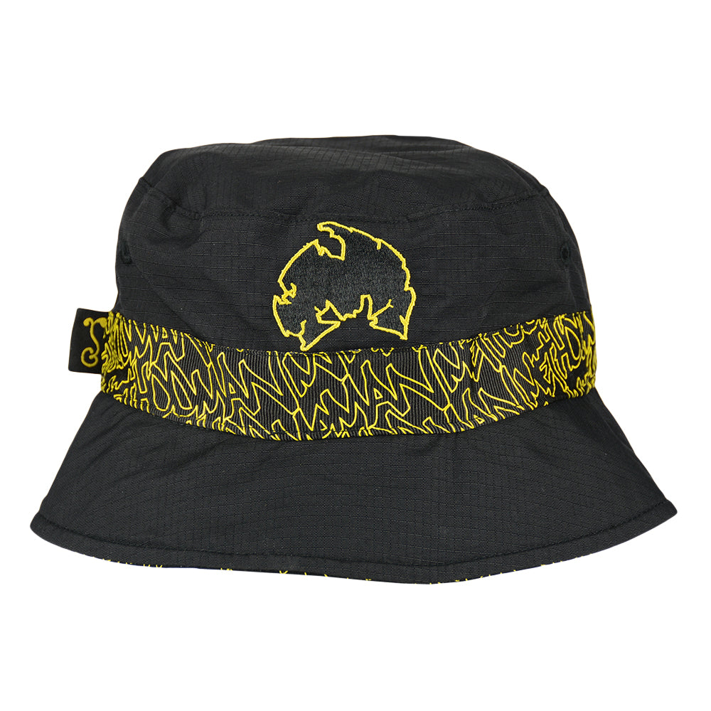 Method Man Ripstop Kids Black Bucket Hat by Grassroots California