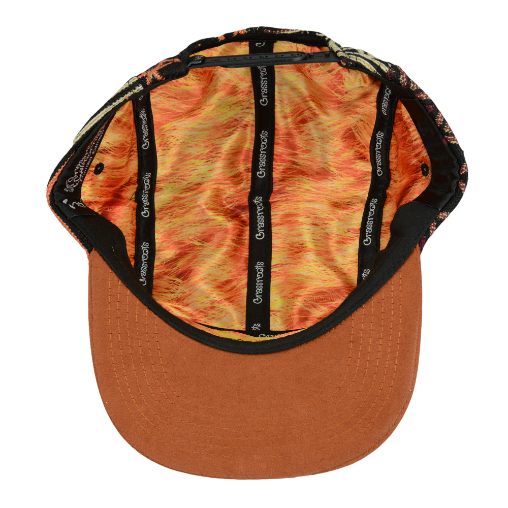 Removable Bear Copper Plateau 5 Panel Hat by Grassroots California