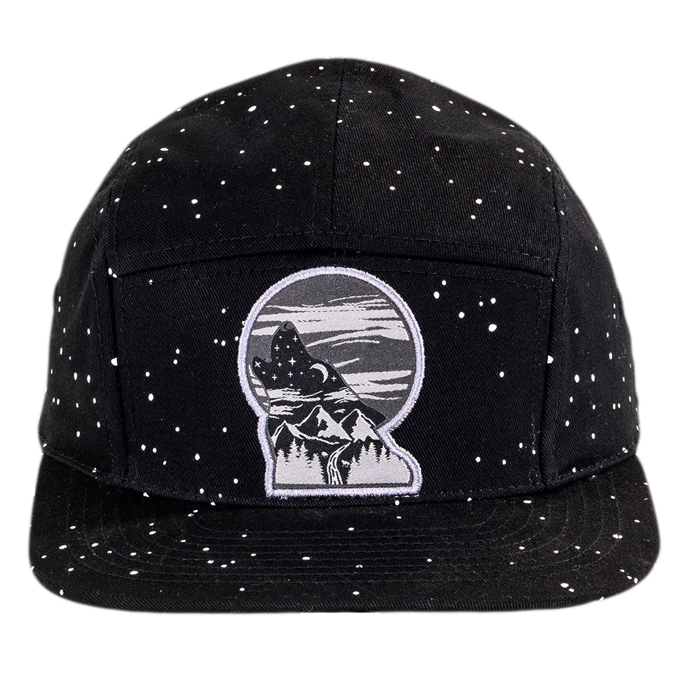 Equinox Howl Starry Night 5 Panel Hat by Grassroots California