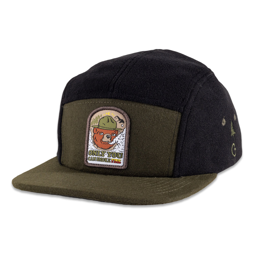 Puffy the Bear Sherpa 5 Panel Hat by Grassroots California