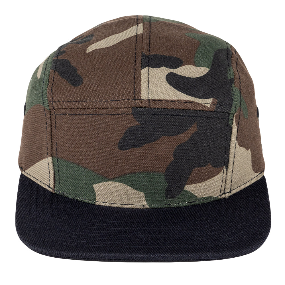 Touch of Class Camo 5 Panel Hat by Grassroots California
