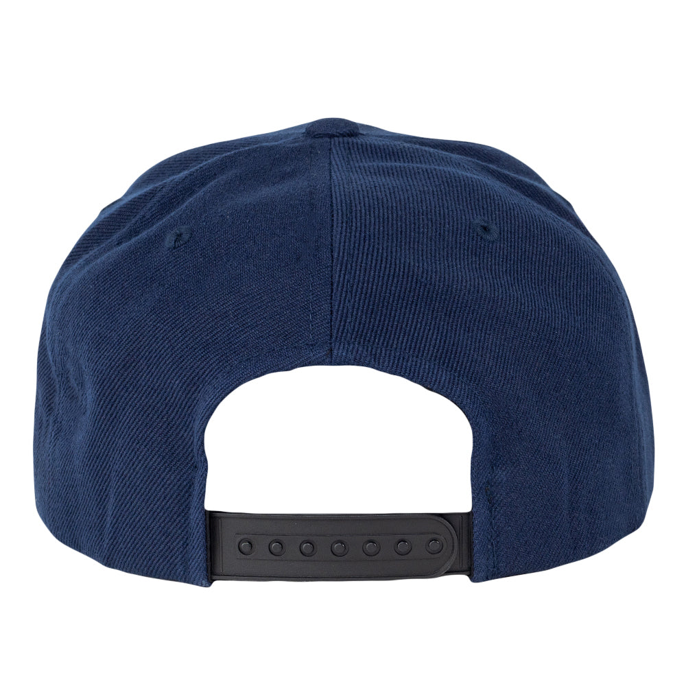 Touch of Class Navy Pro Fit Snapback Hat by Grassroots California