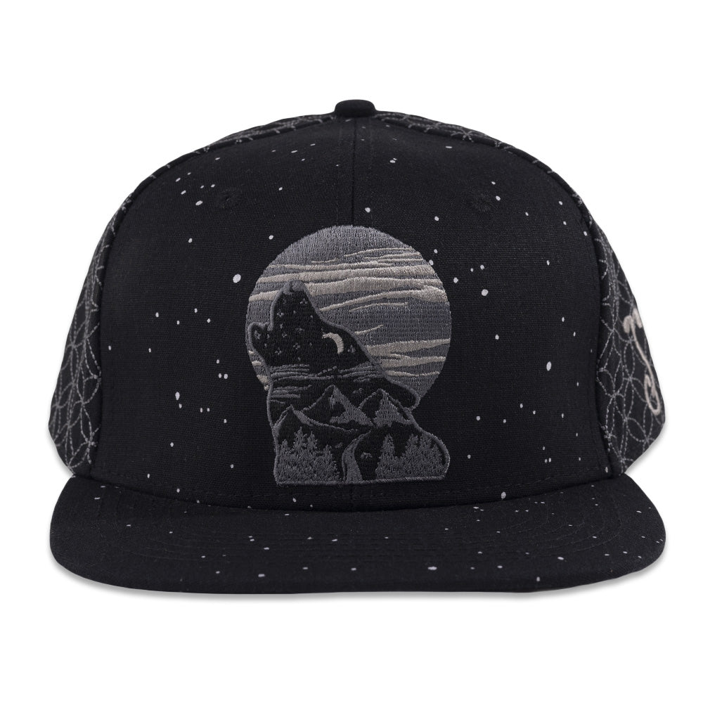 Equinox Howl Starry Night Fitted Hat by Grassroots California