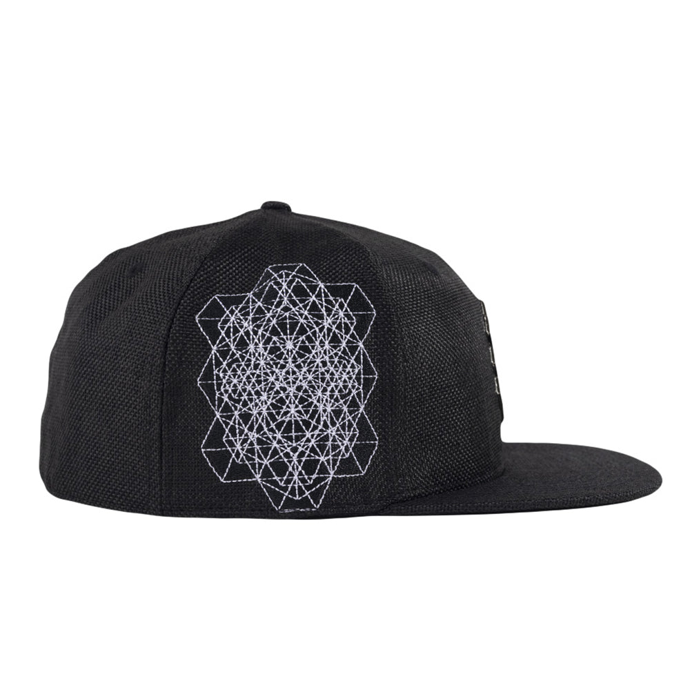 Synthesis Geometric Fitted Hat by Grassroots California