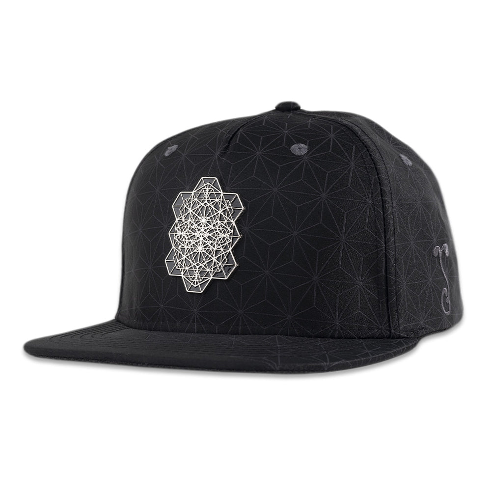 Synthesis Geometric Snapback Hat by Grassroots California