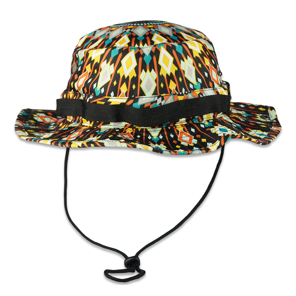 San Pedro Del Sol V3 Black Boonie Hat by Grassroots California