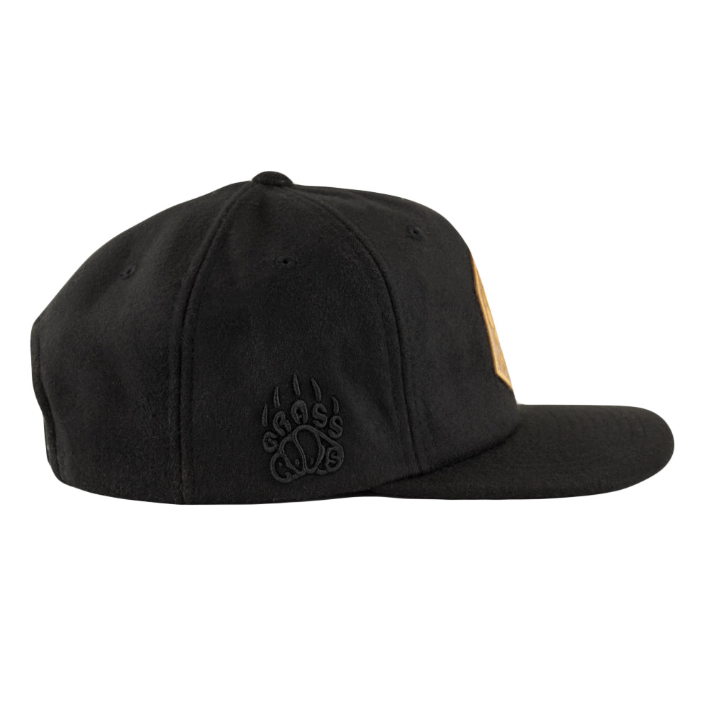 Grassroots Outdoors Black Snapback Hat by Grassroots California