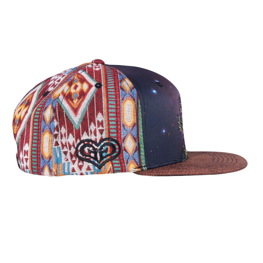 Chris Dyer Galaktic Gang Galaxy Snapback Hat by Grassroots California