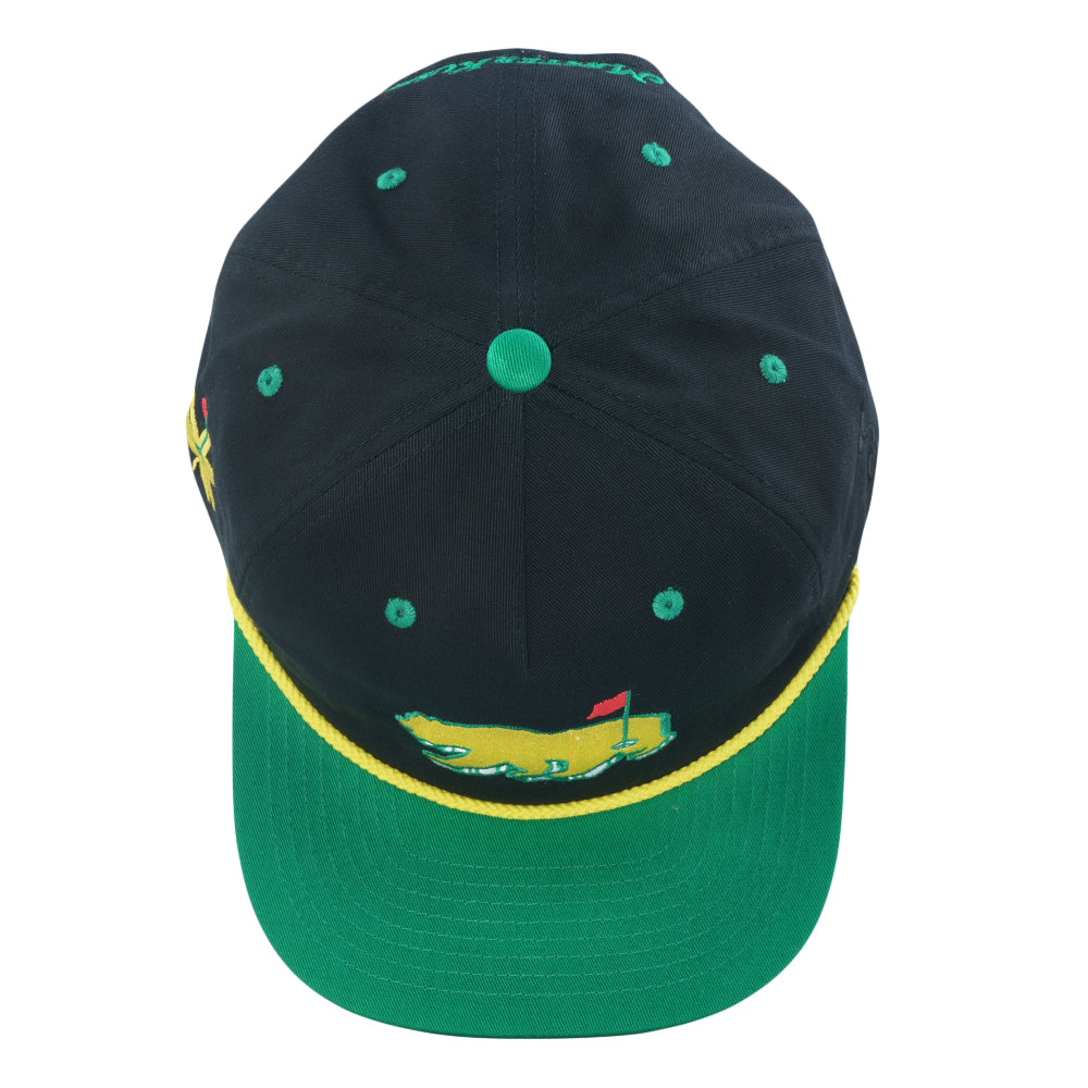 Kush Bear Black Unstructured Snapback Hat by Grassroots California