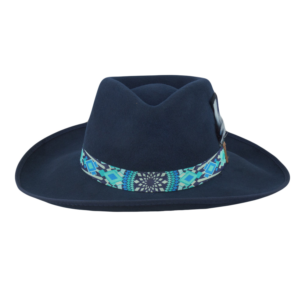 San Pedro Del Sol V3 Teal Yellowstone Hat by Grassroots California