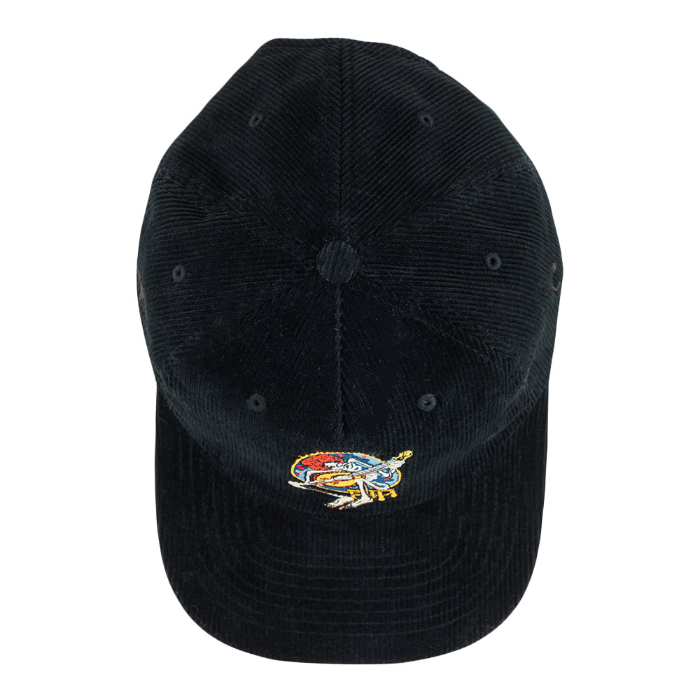 Stanley Mouse Easy Rider Never Summer Black Zipperback Hat by Grassroots California