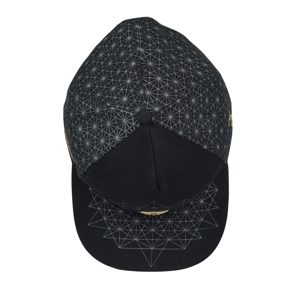 N.Aimless Black Snapback Hat by Grassroots California
