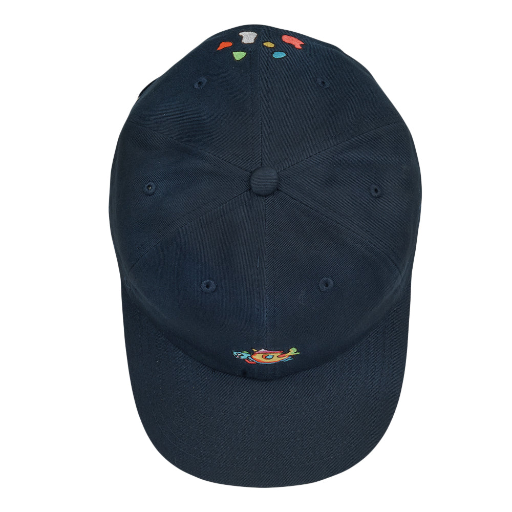Jerry Garcia Space Container Navy Turtle Dad Hat by Grassroots California