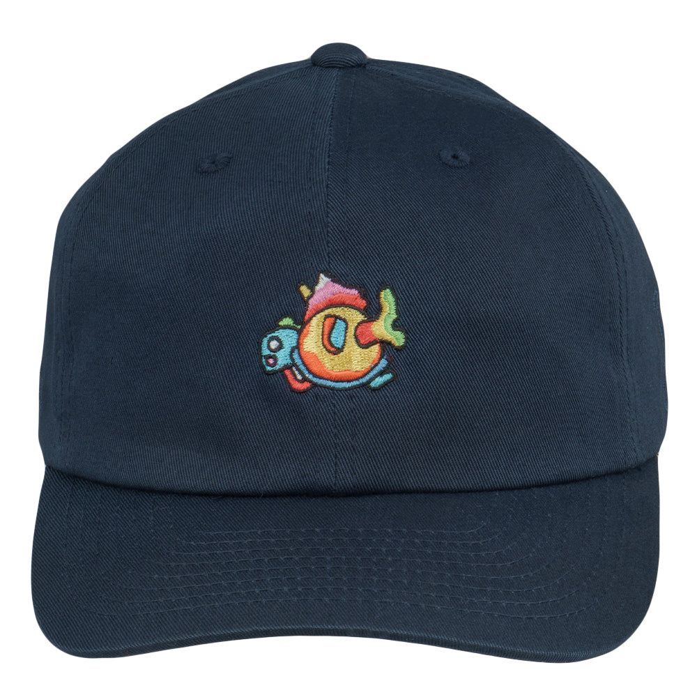 Jerry Garcia Space Container Navy Turtle Dad Hat by Grassroots California
