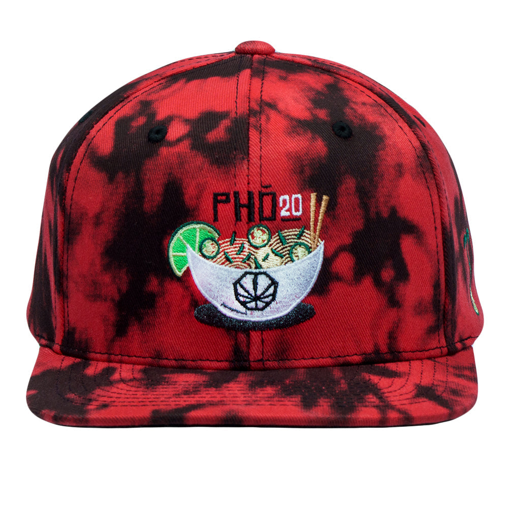 Pho 20 Red Dye Pro Fit Snapback Hat by Grassroots California