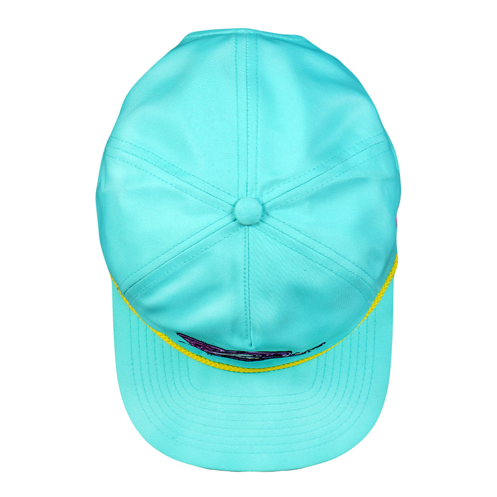 Moodmats x Vincent Gordon Orca Retro Snapback Hat by Grassroots California