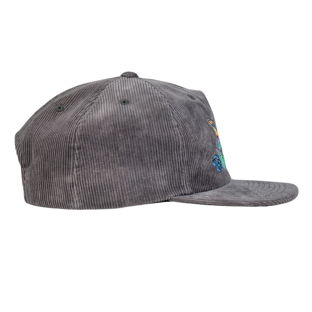 John Speaker Bicycle Day Gray Unstructured Snapback Hat by Grassroots California