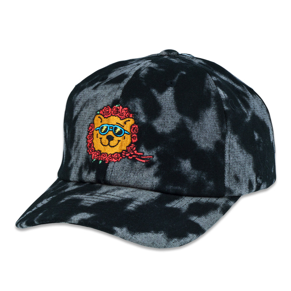 Stanley Mouse Red Rose Dyed Dad Hat by Grassroots California