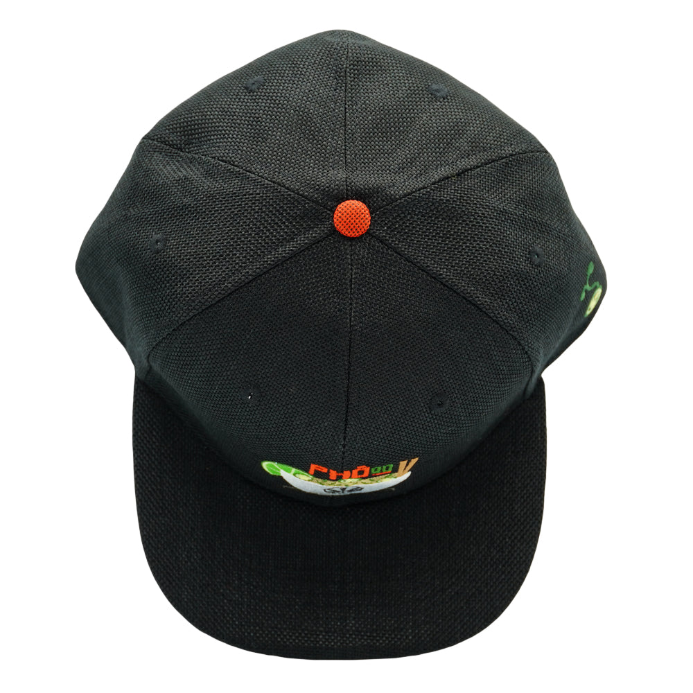 Pho 20 Black Fitted Hat by Grassroots California