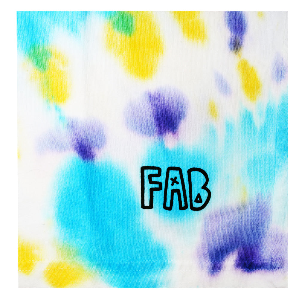 FAB Shapes Tie Dye T Shirt by Grassroots California