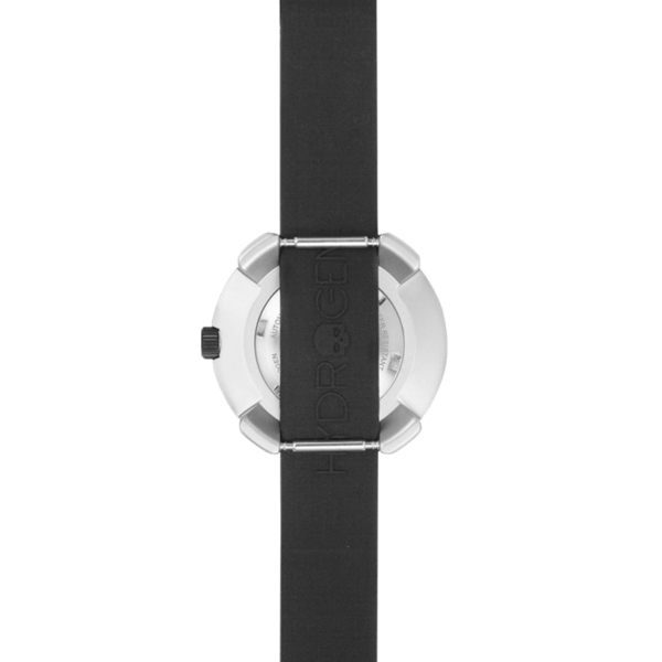 Vista Roman Silver Black by Hydrogen Watch