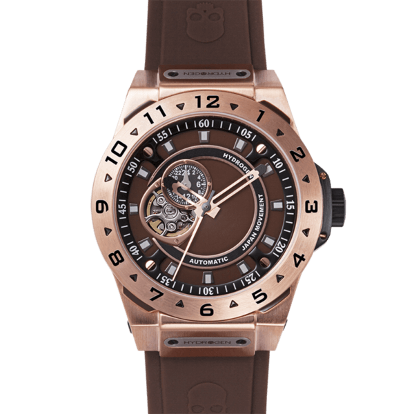 Vento Brown Rose Gold by Hydrogen Watch