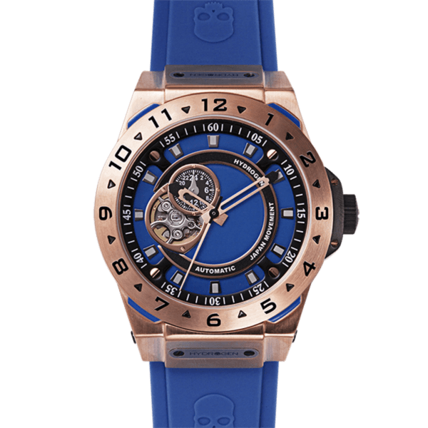 Vento Blue Rose Gold by Hydrogen Watch