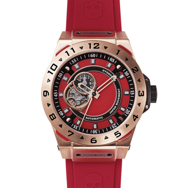 Vento Rose Gold Red by Hydrogen Watch