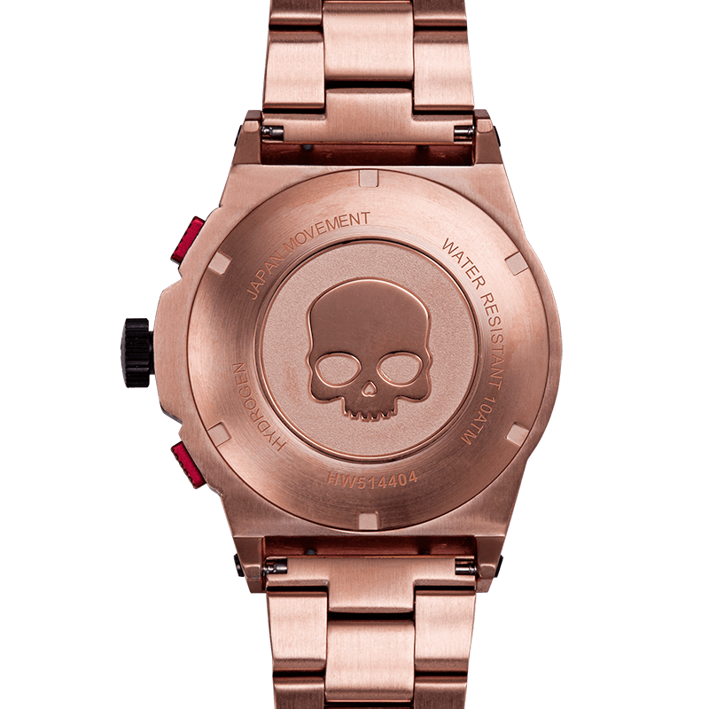 Otto Chrono All Rose Gold Bracelet by Hydrogen Watch