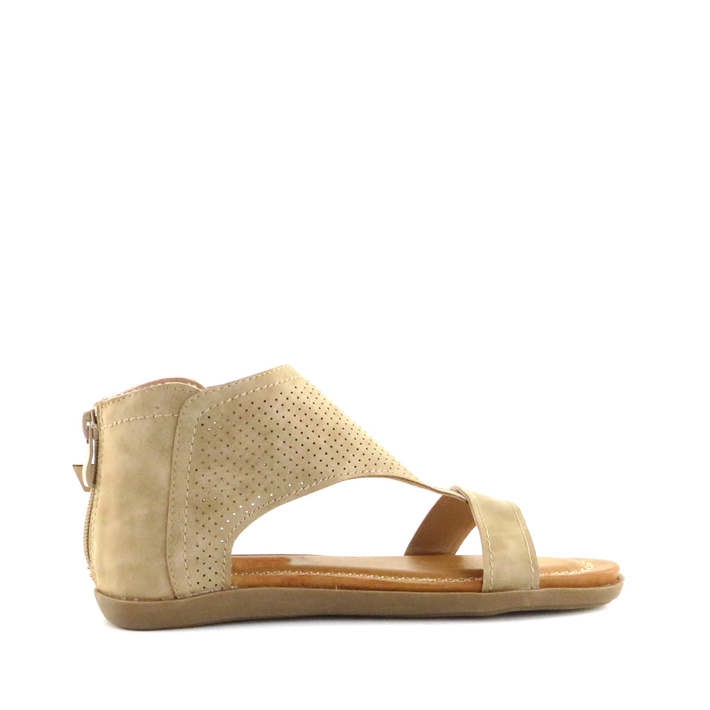 Women's Coop Natural Perforated Sandal by Nest Shoes