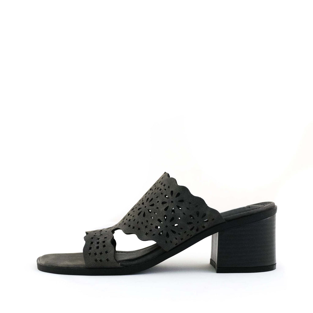 Women's Missy Perf Block Heel Sandals Slate by Nest Shoes