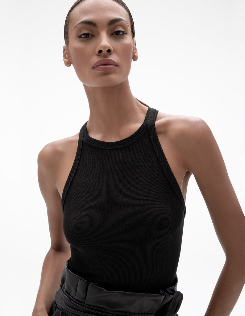 BERLINER TANK IN BLACK by ONA by Yoon Chung