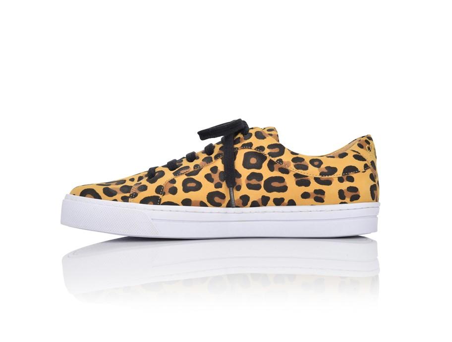 Equality Leopard Kid Suede by Joan Oloff Shoes