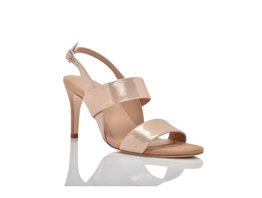 Fortune  Fawn Shimmer Suede by Joan Oloff Shoes