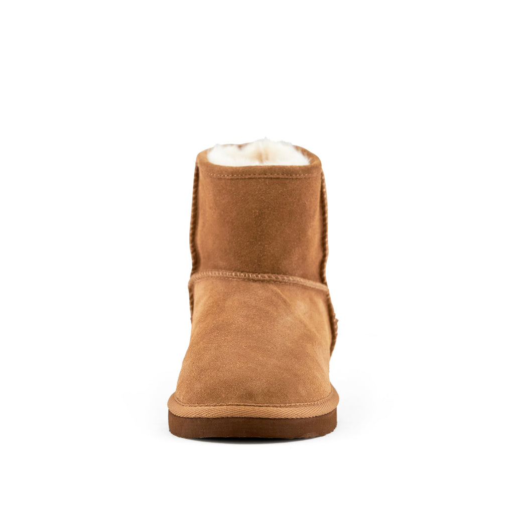Women's Whitney Short Pull On Boot Camel by Nest Shoes