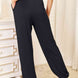 Basic Bae Full Size Soft Rayon Drawstring Waist Pants with Pockets