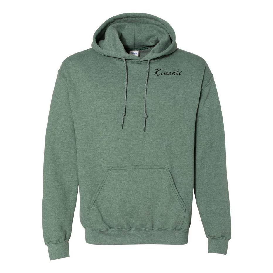 Kimante Black Logo Hooded Sweatshirt - Kimante Discounted Fashionionable clothing 
